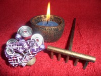 anillo obalorio corazon